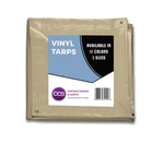 Ccs Waterproof Vinyl Tarp Heavy Duty Tarpaulin With Rustproof Grommets F. Fixed Price $177.73.
