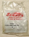 Sunnen Ck-3120 Brass Alignment Guide Shoe And Screw Set. Fixed Price $56.42.