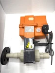 Georg Fischer 198.150.431 Electric Actuator Valve-great Condition S/n. Fixed Price $169.00.