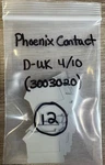 Phoenix Contact D-uk 4/10(12) & D-ut 2.5/10(11) End Covers, 3003020 /. Fixed Price $21.00.