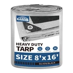 Tarpal 8x16 Feet Tarps Silver 10.5mil Multipurpose Protective Cover Heavy Duty. Fixed Price $55.27.
