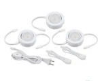 American Lighting Mvp-3-30-wh Mvp Puck Light 2-3/4" Wide Led 3-pack - White. Fixed Price $55.00.