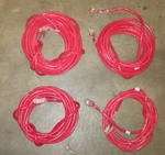 4 Sizes Ethernet Patch Cord Red Cable E197532 (20ft 14ft 10ft 7ft) Lot #2. Fixed Price $23.20.