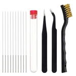 3d Printer Nozzle Cleaning Kit -13 Pieces Print Cleaner Tools 0.4mm. Fixed Price $8.97.