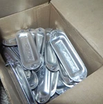 42 Emerson/appleton Conduit Body Covers K75-a , Cover For Form 85, Aluminum 3/4". Fixed Price $349.95.