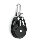 Blue Shark-sailing Sailboat Pulley Blocks Ball Bearing 38mm Single Swivel 2250. Fixed Price $23.50.