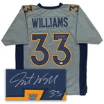 Javonte Williams Autographed Denver Broncos Custom Gray Jersey - Beckett. Fixed Price $71.99.