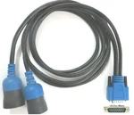 5ft Heavy Duty 6 And 9 Deutsch Y Cable For The Blue Point Eehd181030s Pocket Iq. Fixed Price $80.99.
