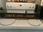 Alpha 215c Programmable Color Message Board With Remote. Fixed Price $300.00.