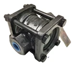 Brooks C-087-f-005 Plain Sight Flow Indicator 1/2" Npt Steel Body 600 Psi. Fixed Price $86.11.