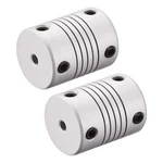 Uxcell 3mm To 5mm Aluminum Alloy Shaft Coupling Flexible Coupler Motor Connec.... Fixed Price $15.84.