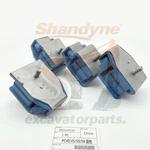 Engine Mounting Blue Rubber Cushion Feet Bumper For Komatsu Pc40-45-50-56 Part. Fixed Price $130.00.