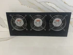 3x Dayton 105 Cfm Ac Axial Fan 4wt47 Rack Mount Cooling Setup. Fixed Price $29.99.