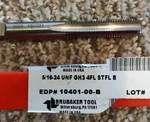 Brubaker 5/16-24 4flute Tap. Fixed Price $16.00.