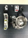 Cambridge Automatic Pin Inserter Md838p W/ Vibratory Bowl Feeder & Rodix Cube. Fixed Price $2000.00.