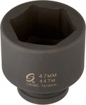 Sunex 447m 3/4" Drive Standard 6 Point Metric Impact Socket 47mm One Size. Fixed Price $49.44.
