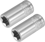 Uxcell 2pcs 1/4-inch Drive E10 External Torx Shallow Socket, Cr-v Steel. Fixed Price $15.40.