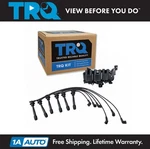 Trq Ignition Coil Pack & Spark Plug Wire Set For Hyundai Santa Fe Tiburon 2.7l. Fixed Price $104.95.