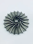 Flowserve Dt55562a Stainless Steel Vane Impeller 8-1/4". Fixed Price $399.99.