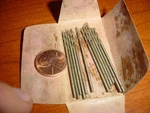 No 53 Wire Size Cle Forge Cleveland Twist Drills Drill Stove Burners 12 Pcs Nos. Fixed Price $10.50.