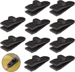Henglisam Tarp Clips, Heavy Duty Lock Grip, Clamps Withstand 60mph Strong Wind F. Fixed Price $14.51.