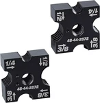 48-44-2872 1/4", 3/8", 1/2" Cutting Die Set Fits For Milwaukee 2872-20, 2872-21. Fixed Price $24.99.