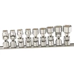 Genius Tools 9 Piece 1/4" Dr. Metric Universal Hand Socket Set (12-point) - U.... Fixed Price $65.89.