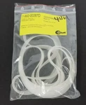 Lot Of 4 New Glatt 1-902-00267d Transparent Silicone Bulleye Gaskets 150x130x1mm. Fixed Price $38.99.