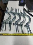 5) Tolco 550-551 4" Ips Riser Clamp Galvanized Low Carbon Steel (phd 551) New. Fixed Price $46.57.