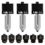 Hikudiy 3pcs 0.4mm Hotend Compatible With Bambu Lab 0.4mm*3,. Fixed Price $37.42.