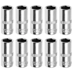 Utoolmart 1/4" Drive 8mm Socket, Shallow Socket Set, For General Repairs, 6-p.... Fixed Price $13.23.