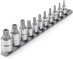 3/8 Inch Drive Triple Square And 1/2 Tr Bit Socket Set. Fixed Price $86.99.