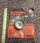 Nos Black & Decker Metal Cutting Hole Saw 2" Model 71-281 New In Package. Fixed Price $9.99.
