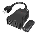 Fosmon Wireless Remote Control Outlet (2 Outlets, 80 Feet Range) Etl Listed. Fixed Price $22.39.