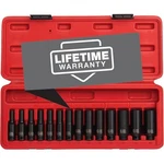 Sunex 1831 Deep Magnetic Impact Socket Set, 1/4" Drive, Metric, 14 Pieces. Fixed Price $121.43.