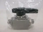 Fujikin, Steel Ball Valve, Catalog No. 100408, New. Fixed Price $125.00.