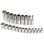 Powerbuilt 22 Piece 3/8 Inch Drive Metric 6 Point Socket Set -. Fixed Price $53.95.