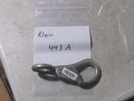 New Klein 443a General Purpose Forged Snap Hook 1" Eye, 5-1/2" Oal. Fixed Price $27.00.