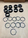 90 Pack Lot Mcmaster Usa 40mm External Retaining Rings Circlips 1.75mm Thickness. Fixed Price $44.99.