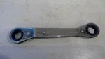 Vintage Stanley 17mm X 15mm Box End Reversible Ratcheting Wrench 89-489. Fixed Price $17.99.