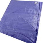 57001 Economy Poly Tarp, 8' X 10', Blue. Fixed Price $19.99.