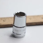 Gearwrench 1/2" Drive 12 Point Hex Standard Sae Alloy Steel Socket 9/16". Fixed Price $4.87.