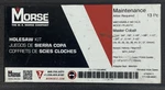 Morse Maintenance Master Cobalt Bi-metal Hole Saw Kit Av100 Usa 12 Pc. Fixed Price $27.99.