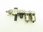 Smc Pneumatic Air Filter Regulator Soft-start Valve Assembly 24v 150psi. Fixed Price $149.99.