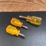 Vintage Proto Tools Stubby Slotted Screwdriver Lot 9651 & 9652 Yellow Handle Usa. Fixed Price $12.00.