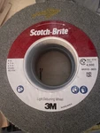 3m Scotch-brite Light Deburring Wheel 8" X 1" 3" 8s Fin - Lot Of 3. Fixed Price $250.00.
