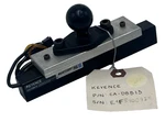 Keyence Ca-dbb13 Led Blue Light Bar Unit Cv Ser. W/ Ram Ball Adapter Mount Nsnp. Fixed Price $275.00.