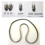 Philips Lamp Kit Ga-212 Ga-312 212 312 Turntable 33 45 Stop, Stop Sensor + Belt. Fixed Price $29.95.