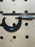 Vintage Central Tools Outside Locking Micrometer 2 - 3 Inch Usa. Fixed Price $21.00.