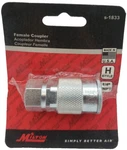 Milton 1833 1/4" Npt Female H-style Coupler Usa. Fixed Price $15.99.